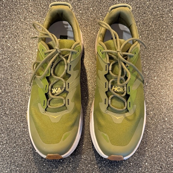 Hoka One One Other - Hoka Transport Men's Olive Athletic Shoes - size 12